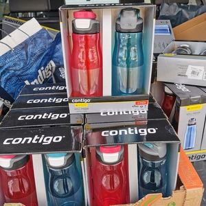 Contigo | Dining | Contigo Autoseal Fit 32oz 2 Pack Spill Proof Water  Bottles Set Of 2 New In Box | Poshmark
